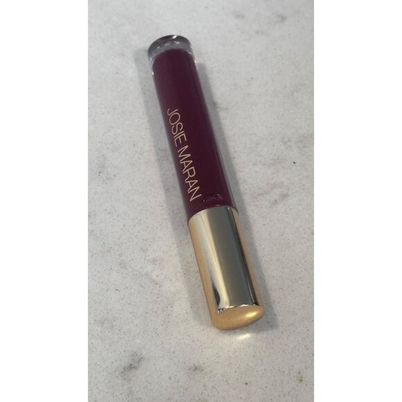Josie Maran Argan Natural Volume Lip Gloss Abundance Peachy Pink Shade - Picture 1 of 2